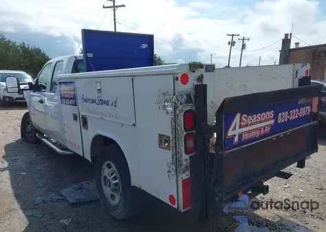 2011 Chevrolet Silverado C2500 Heavy Duty из США, поврежденный, VIN 1GB2CVCG3BZ207500